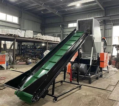 Plastikinės plėvelės perdirbimo linija